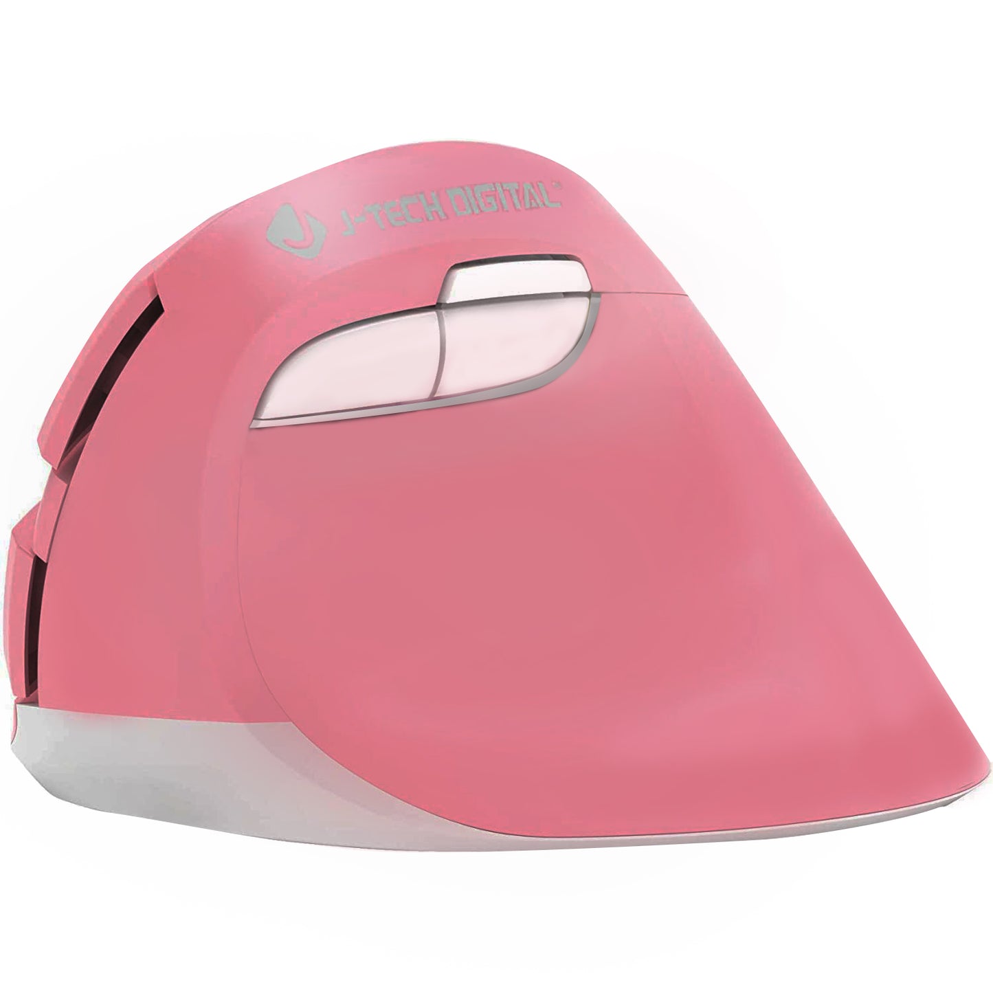 Wireless Ergonomic Vertical Mouse with Nano Transceiver, 3 DPI, Windows Mac (Pink)