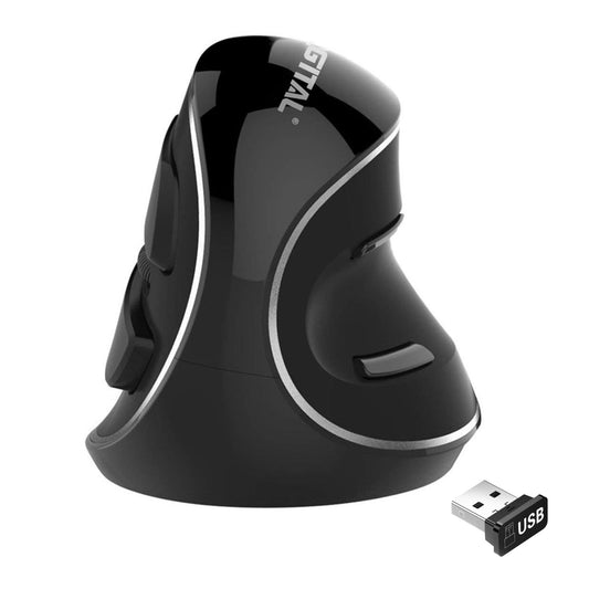 V628P Wireless Vertical Mouse with Removable Palm Rest