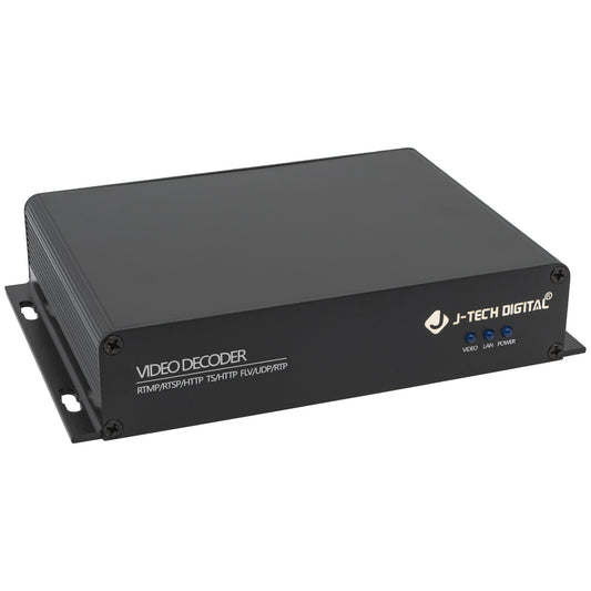 H.264 H.265 1080P HDMI Livestream Decoder w/ Audio Output & NDI|HX Support