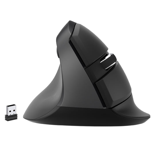 Left Hand Wireless Vertical Ergonomic Mouse with USB | 4 DPI Settings