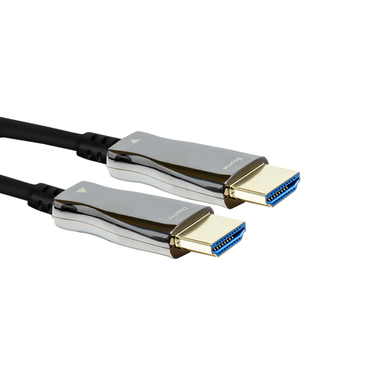 Fiber Optic HDMI Cable – 49.2 Ft / 15M | 18Gbps