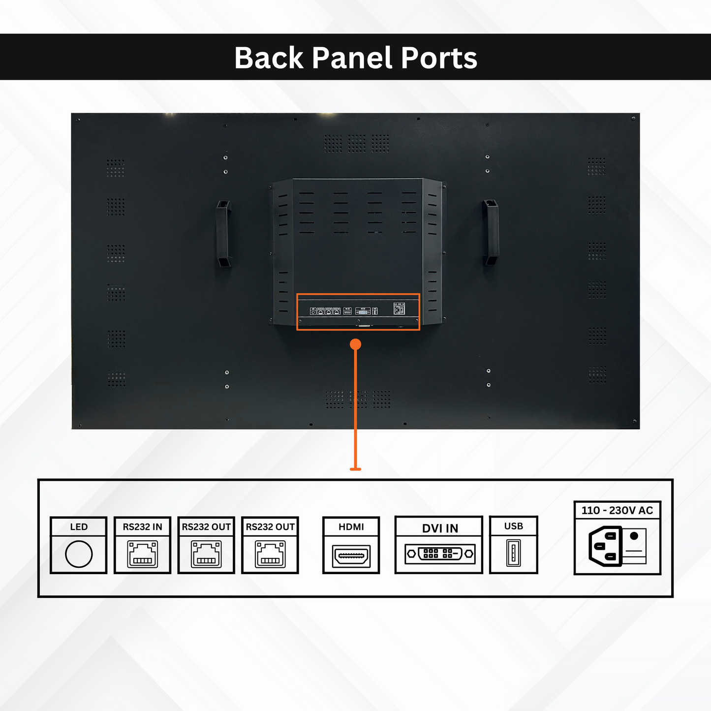 65" LCD 4K 60Hz Commercial Signage Display