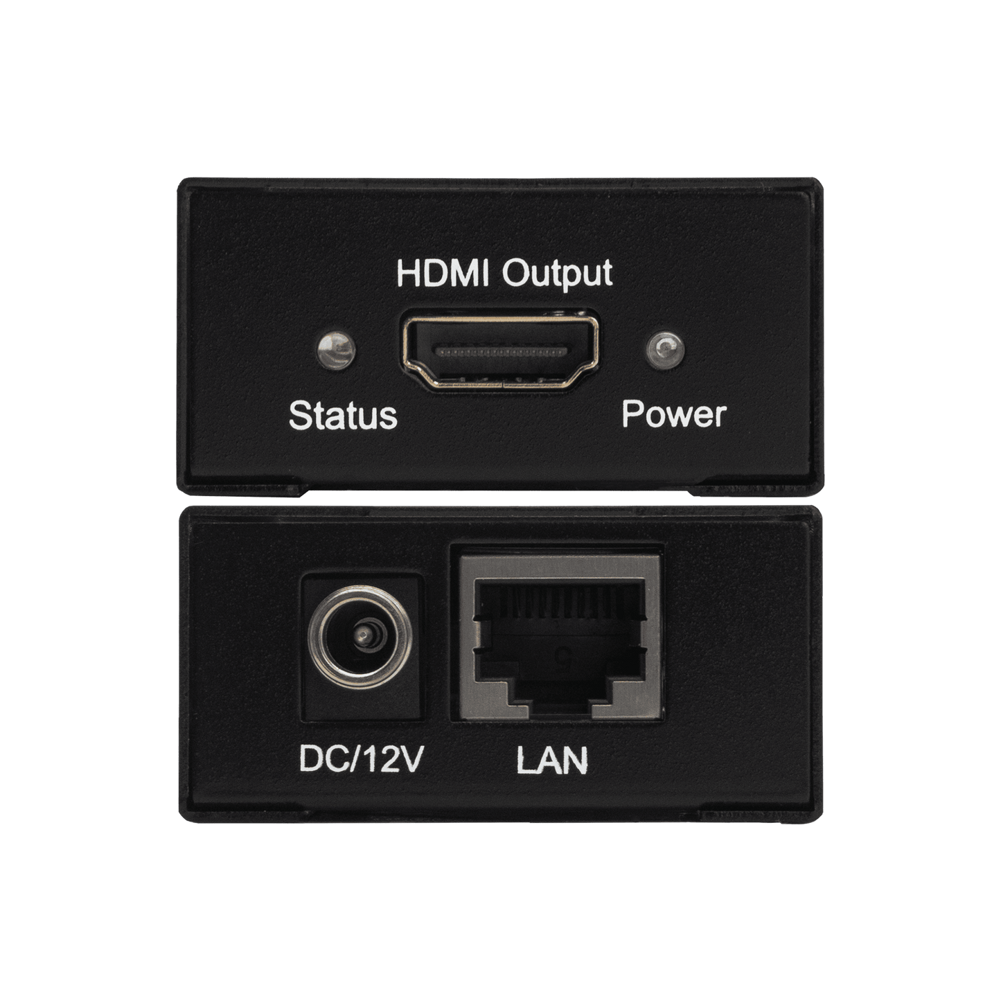 zenty 1080P hdmi extender transmitter receiver kit, receiver interface