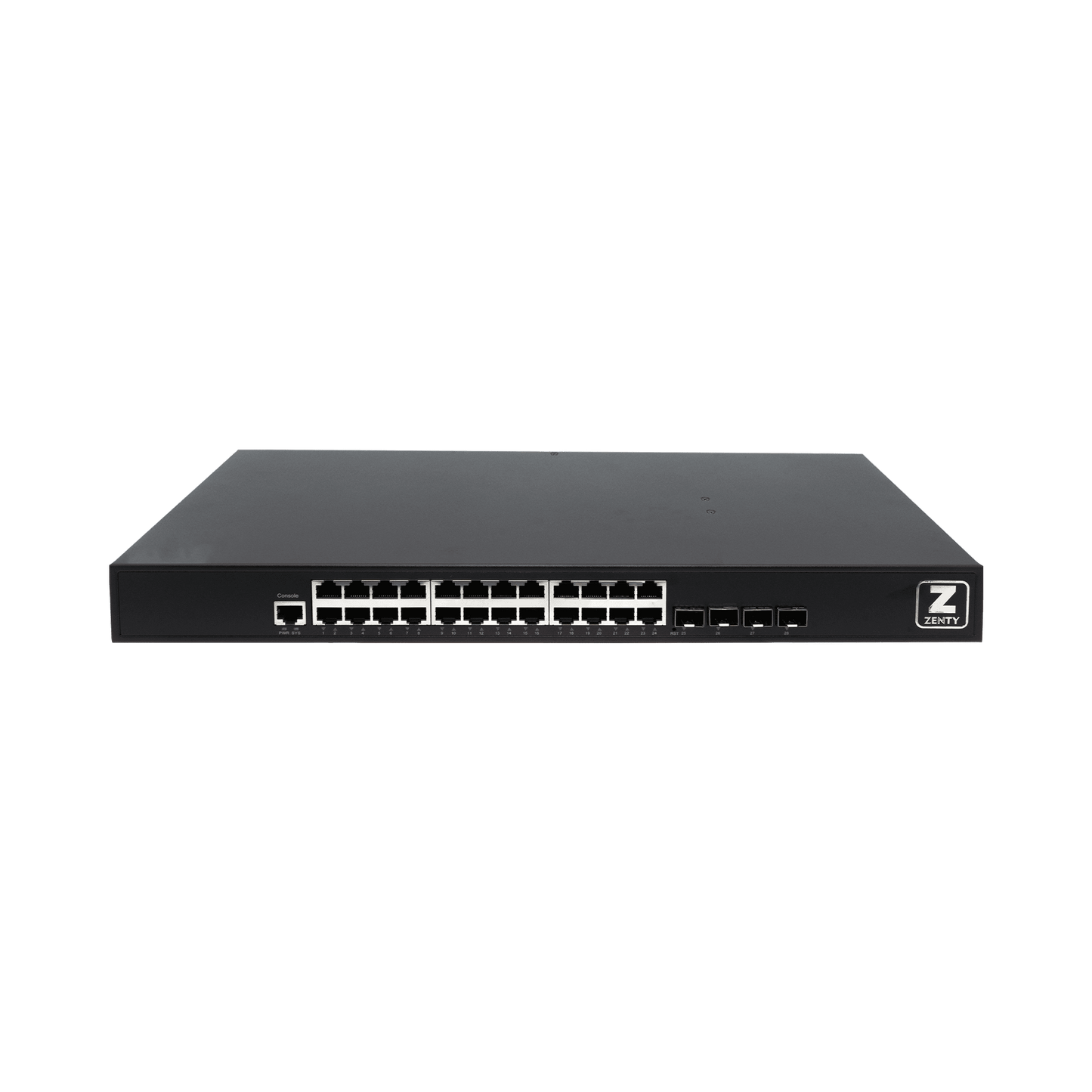 zenty 24 port av over ip network switch