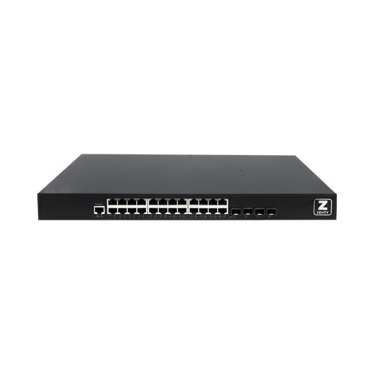 zenty 24 port av over ip network switch