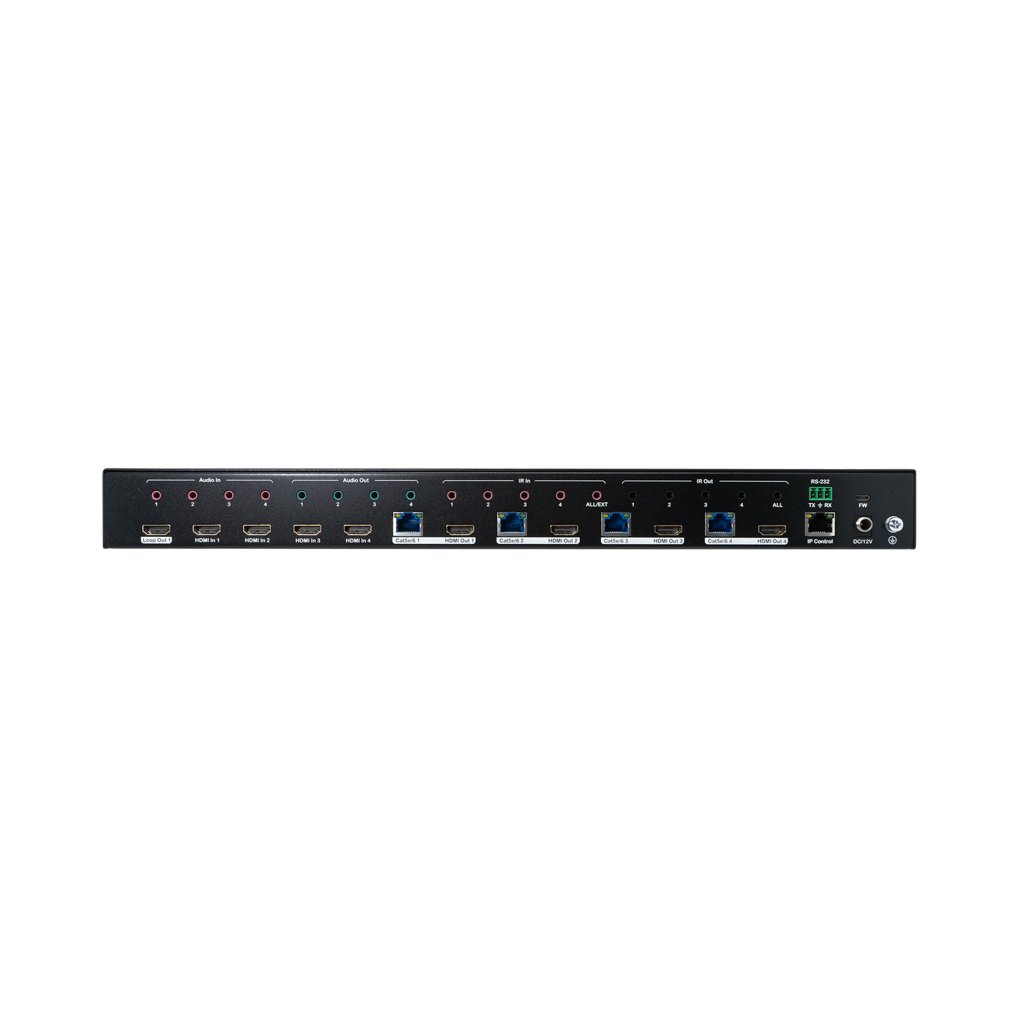 4K@60Hz HDMI 2x2 Seamless Video Wall Extender / Matrix / Multi-Viewer (230ft.)