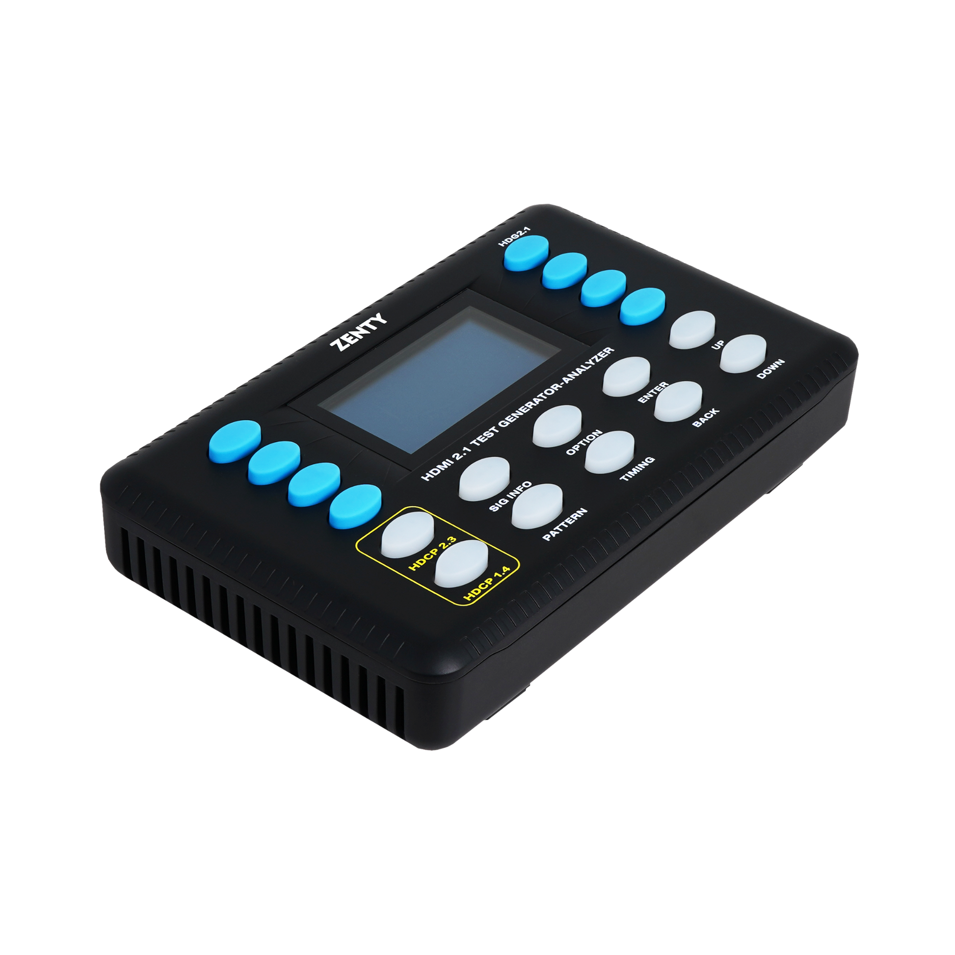 Zenty 8K Signal Generator in AV Testing Setup