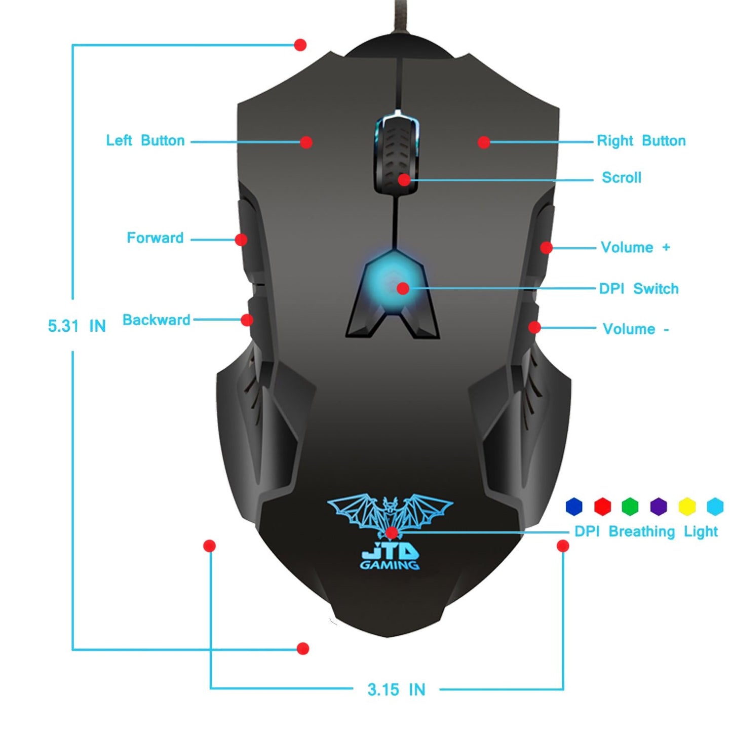 M999 Professional Gaming mouse