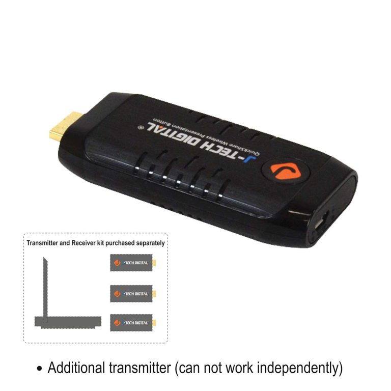 QuickShare Wireless Presentation System – Transmitter (works with JTECH-QS100)