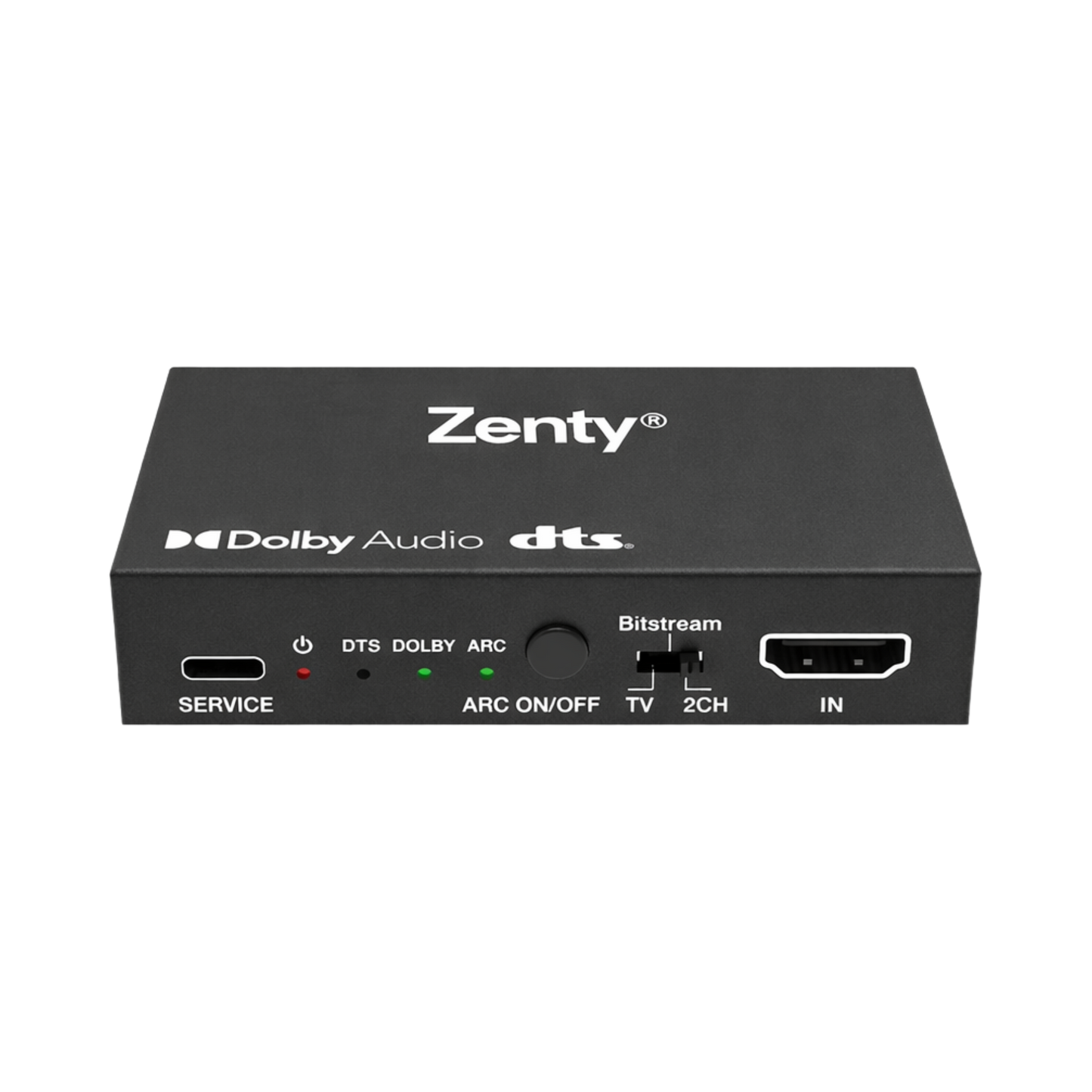 zenty hdmi audio extractor front view