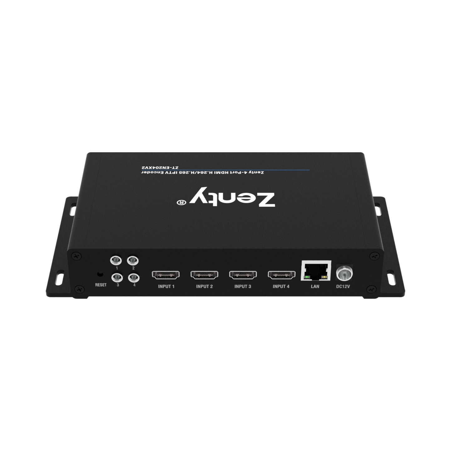 4K 30Hz 4-Port HDMI H.264 H.265 Encoder with 4 Audio Inputs (Pre-Order)